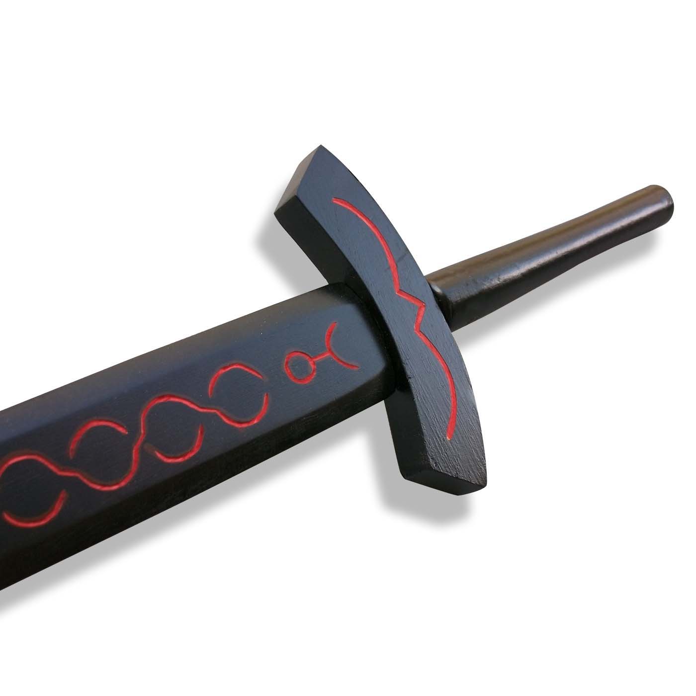 Fate stay night Dark Saber Black Excalibur Cosplay Sword weapons